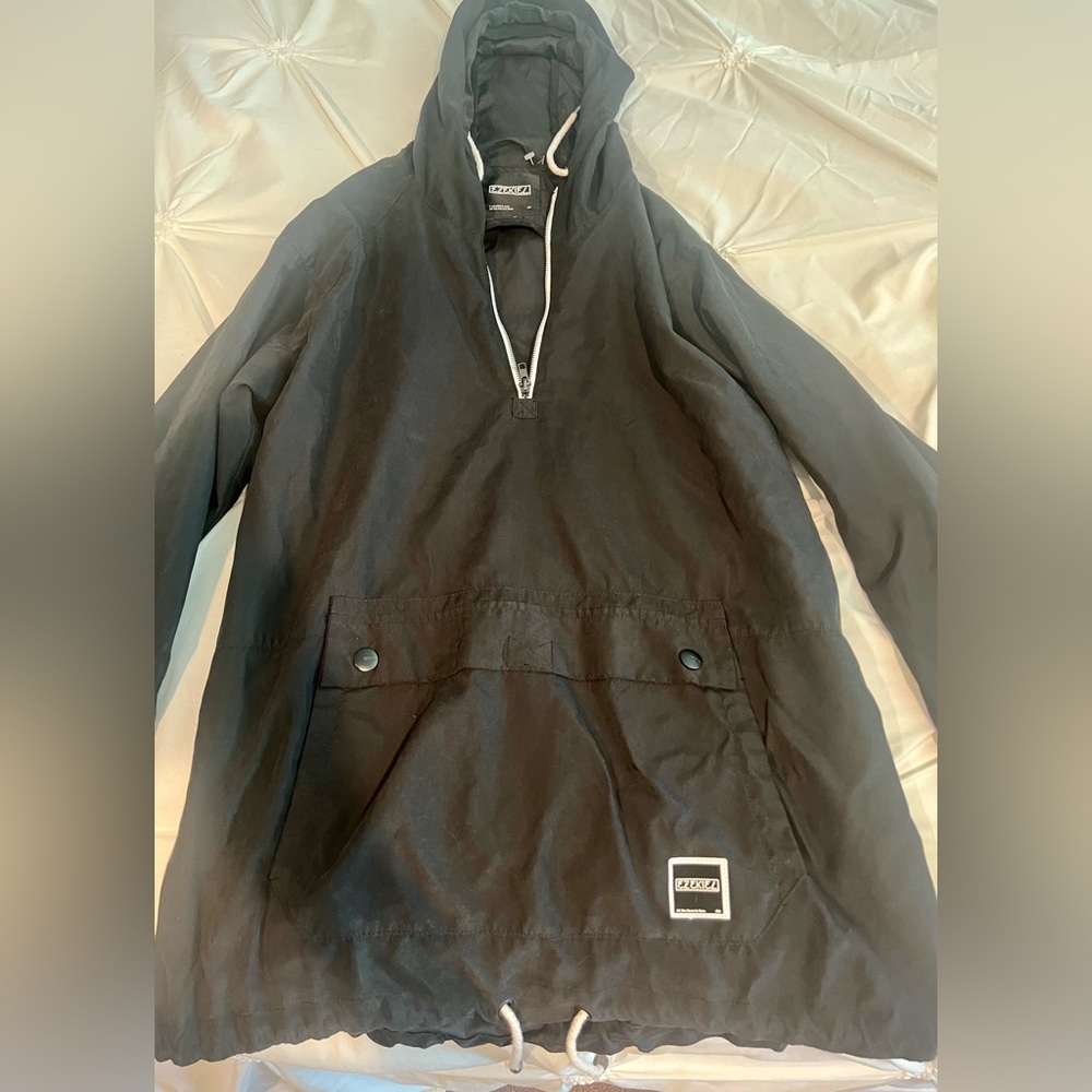 Ezekiel Pull Over Hoodie with draw string adjustment.
